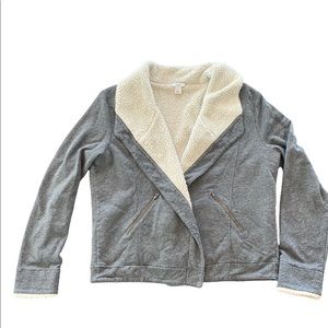 Caslon Sherpa lined sweatshirt